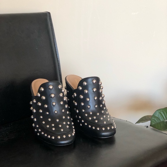 Also Black Studded Heels - Picture 2 of 3